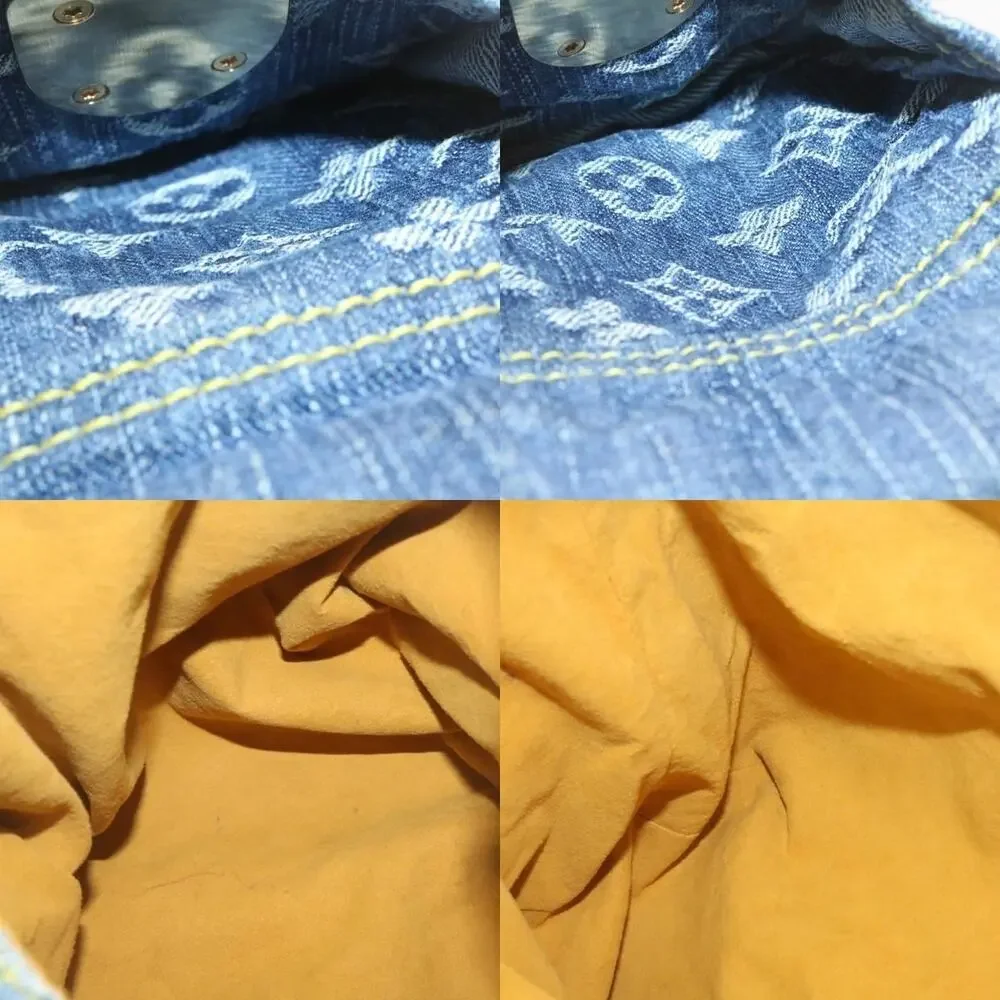 Louis Vuitton Monogram Denim Sac A Dos GM Backpack Blue
